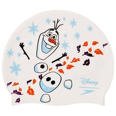 Шапочка для плав. дет. "SPEEDO Olaf Slogan Cap Jr", арт.8-083864284, белый