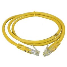 Патч-корд Exegate EX258671RUS UTP CAT5e RJ-45 кабель 1 метр - жёлтый