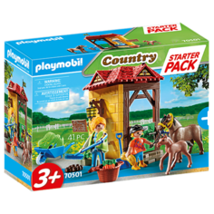 Конструктор Playmobil Country 70501 Стартовый набор Конюшня