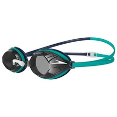 Очки для плавания "SPEEDO Vengeance", арт.8-11322D631, дымчатые линзы, зеленвая оправа