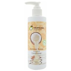 TROPICANA Кондиционер для волос с кокосовым маслом Летнее Ощущение Coconut Conditioner Summer Sense, 240 мл
