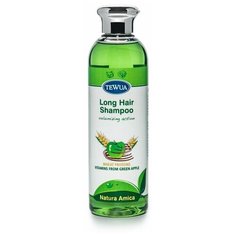 Tewua шампунь для длинной шерсти с зеленым яблоком, 250 мл
