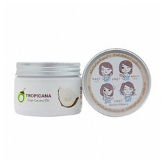 TROPICANA Скраб для лица и тела Сухой Desiccated Coconut Oil Scrub, 120 гр