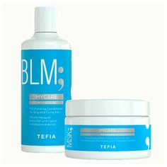 Набор по уходу за сухими и вьющимися волосами TEFIA MYCARE MOISTURE ( Шампунь увлажняющий для сухих и вьющихся волос 300мл и Маска увлажняющая для сухих и вьющихся волос 250мл) без коробки