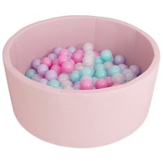 Сухой бассейн Romana "Airpool" ДМФ-МК-02.53.01 (розовый с розовыми шариками)