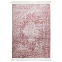 Коврик для ванной комнаты МУАР, 118/597.804, ARLONI, розовый, 65*120