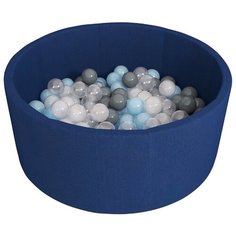 Сухой бассейн Romana "Airpool" ДМФ-МК-02.53.01 (тёмно-синий с серыми шариками)
