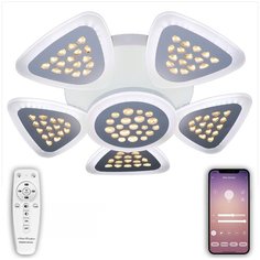 Управляемая светодиодная люстра с пультом Natali Kovaltseva LED LAMPS 81202 550 мм 160 Вт