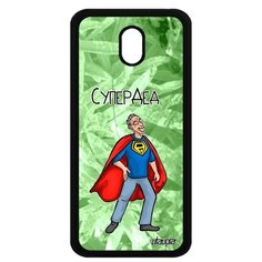 Чехол на смартфон Samsung Galaxy J3 2017 оригинальный дизайн Супердед Дедуля Семья Utaupia