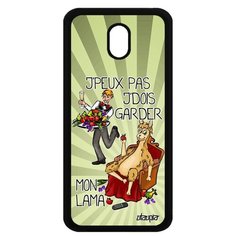 Чехол на смартфон Galaxy J3 2017, "Не могу - у меня лама!" Прикол Повод Utaupia