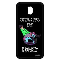 Чехол на смартфон Samsung Galaxy J3 2017, "Не могу - у меня пони!" Юмор Пародия Utaupia