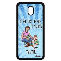 Чехол на смартфон Samsung Galaxy J5 2017, "Не могу - стала бабушкой!" Шутка Пародия Utaupia