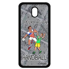 Чехол на смартфон Galaxy J3 2017, "Не могу - у меня гандбол!" Повод Шутка Utaupia
