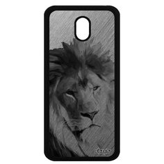 Чехол на смартфон Galaxy J5 2017, "Лев" Царь Самец Utaupia