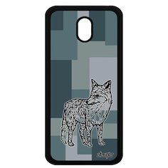 Чехол на смартфон Samsung Galaxy J3 2017, "Лиса" Лисенок Fox Utaupia