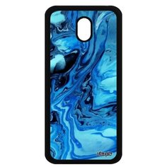 Чехол на смартфон Galaxy J3 2017, "Волны" Абстрактный Эффект Utaupia