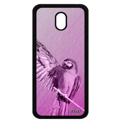 Чехол на смартфон Galaxy J3 2017, "Попугай" Птица Жако Utaupia