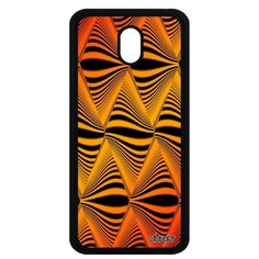 Чехол на смартфон Самсунг Галакси J3 2017 французский дизайн Иллюзия волны Смерч Ромб Utaupia
