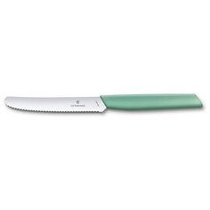 Нож столовый VICTORINOX 6.9006.11W41 Swiss Modern волнистое лезвие 11 см