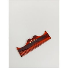 Расческа Dimi в форме усов маленькая с прямым краем 90 мм