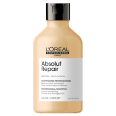 Шампунь LOreal Professionnel Serie Expert Absolut Repair Gold Quinoa + Protein для восстановления поврежденных волос 300 мл