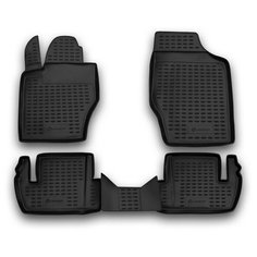 Element Коврики в салон PEUGEOT 307 2001-2008->, 4 шт. (полиуретан)