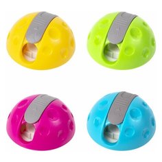 Точилка ручная пластиковая Юнландия "Грибочек" (1 отверстие, с контейнером) 24шт. (228460)