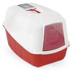 Туалет-домик MPS KOMODA 54х39х40h см с совком красный