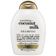 OGX Питательный шампунь Nourishing+ Coconut Milk Shampoo, 385 мл
