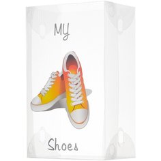 Рыжий кот Коробка для обуви SB6 13x33x20 см белый