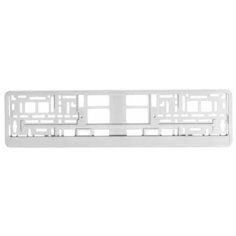 Рамка для номера Airline Белая (AFC-04) белый