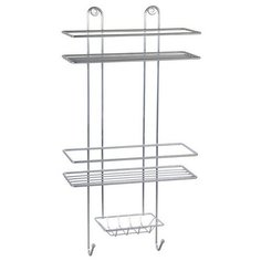 Полка двухъярусная прямая с мыльницей Rosenberg