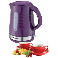 Чайник электр SA-2343P (1.7) фиолет д Sakura