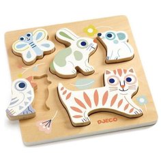 Рамка-вкладыш DJECO "Детёныши" (06121)