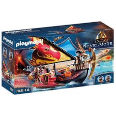 Конструктор Playmobil Novelmore 70641 Огненный корабль Бернхэма