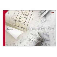Альбом для черчения Hatber Чертеж 29.7 х 21 см (A4), 160 г/м², 20 л.