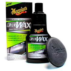 Воск 3 в 1 Meguiars Wax 3 -in-1 (с аппликатором), 473 мл