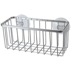 Полка-корзина для ванной на присосках 19*8,5*8,5 СМ "рыжий КОТ" COZY-B-2