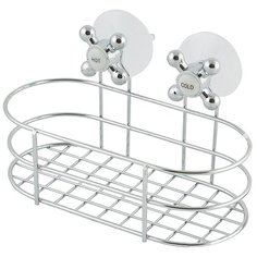 Полка-корзина для ванной овальная 20*10,5*12,5 СМ "рыжий КОТ" SPOT-BH-05