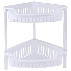 RPL-380005-2-White Этажерка угловая, 2 яруса Rosenberg