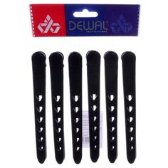 Зажим DEWAL JB0018 6 шт. черный