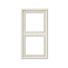 Рамка 2-постовая Jung LS 990 бежевая LS982W