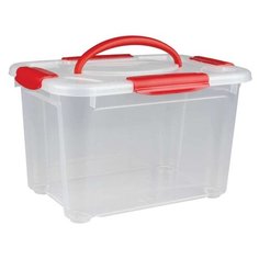 ЯЩИК УНИВЕРСАЛЬНЫЙ КРИСТАЛЛ С РУЧКОЙ XXS 5,5Л 9бесцветный) Econova