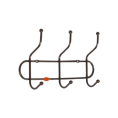 Вешалка настенная "Дружба 3", цвет медный антик ЗМИ