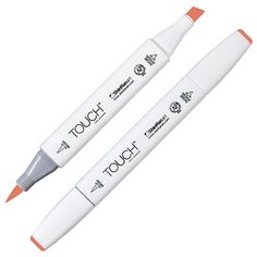 Маркер TOUCH BRUSH двухсторонний на спирт.основе цв.111 коричневый