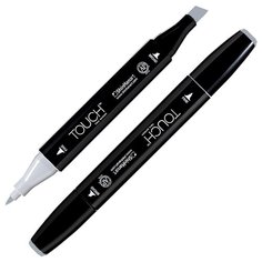 Маркер TOUCH TWIN двухсторонний на спирт.основе цв.CG4 серый холодный 4