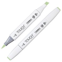 Маркер TOUCH BRUSH двухсторонний на спирт.основе цв.175 зеленый лайм