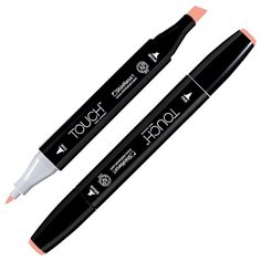 Маркер TOUCH TWIN двухсторонний на спирт.основе цв.140 оранжевый светлый