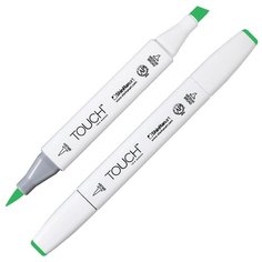 Маркер TOUCH BRUSH двухсторонний на спирт.основе цв.046 зеленый яркий