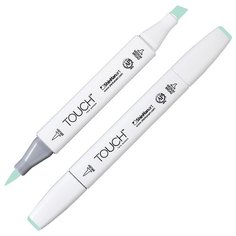 Маркер TOUCH BRUSH двухсторонний на спирт.основе цв.179 сине-зеленый мятный
